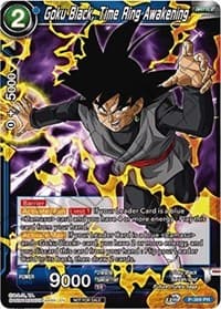 Goku Black, Time Ring Awakening (Tournament Pack Vol. 7) - Tournament Promotion Cards - Dragon Ball Super: Masters card