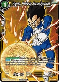 Vegeta, Fatherly Encouragement (Tournament Pack Vol. 7) - Tournament Promotion Cards - Dragon Ball Super: Masters card