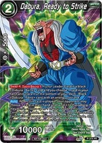 Dabura, Ready to Strike (Tournament Pack Vol. 7) - Tournament Promotion Cards - Dragon Ball Super: Masters card