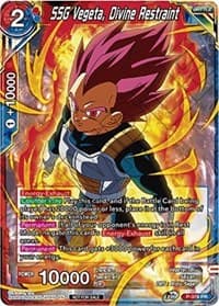 SSG Vegeta, Divine Restraint (Tournament Pack Vol. 7) - Tournament Promotion Cards - Dragon Ball Super: Masters card
