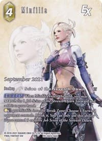 Minfilia EX (September 2021) - FF: Promo Cards - Final Fantasy TCG card