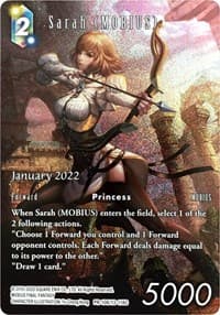 Sarah (MOBIUS) (January 2022) - FF: Promo Cards - Final Fantasy TCG card