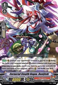 Cornered Stealth Rogue, Benijishi - V Promo Cards - Cardfight Vanguard card