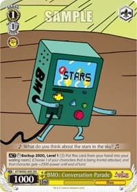 BMO: Conversation Parade - Adventure Time - Weiss Schwarz card