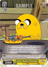 Jake: Bacon Pancakes - Adventure Time - Weiss Schwarz card