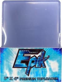 3" x 4" Clear Premium 35PT Toploader (25-Count) - EPIK Cards and Games Toploaders - Collectible Storage card