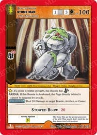 Stone Man - Wilderness: First Edition - MetaZoo card