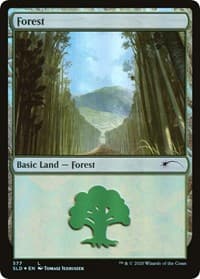 Forest (577) - Secret Lair Drop Series - Magic: The Gathering card
