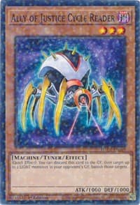 Ally of Justice Cycle Reader (Duel Terminal) - Hidden Arsenal: Chapter 1 - YuGiOh card
