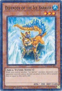 Defender of the Ice Barrier (Duel Terminal) - Hidden Arsenal: Chapter 1 - YuGiOh card