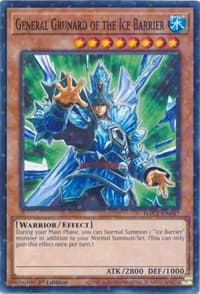 General Grunard of the Ice Barrier (Duel Terminal) - Hidden Arsenal: Chapter 1 - YuGiOh card