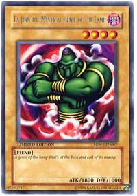 La Jinn the Mystical Genie of the Lamp - McDonald's Promo Series 2 - YuGiOh card