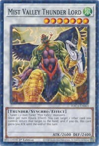 Mist Valley Thunder Lord (Duel Terminal) - Hidden Arsenal: Chapter 1 - YuGiOh card