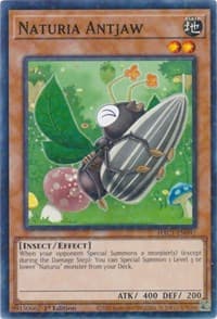 Naturia Antjaw (Duel Terminal) - Hidden Arsenal: Chapter 1 - YuGiOh card