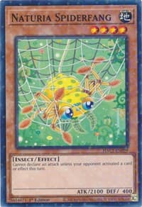Naturia Spiderfang (Duel Terminal) - Hidden Arsenal: Chapter 1 - YuGiOh card