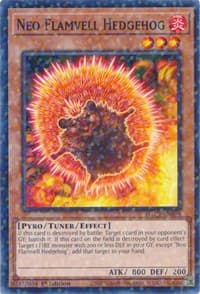 Neo Flamvell Hedgehog (Duel Terminal) - Hidden Arsenal: Chapter 1 - YuGiOh card