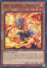 Neo Flamvell Shaman (Duel Terminal) - Hidden Arsenal: Chapter 1 - YuGiOh card