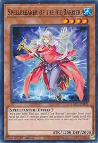 Spellbreaker of the Ice Barrier (Duel Terminal) - Hidden Arsenal: Chapter 1 - YuGiOh card