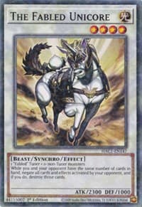 The Fabled Unicore (Duel Terminal) - Hidden Arsenal: Chapter 1 - YuGiOh card