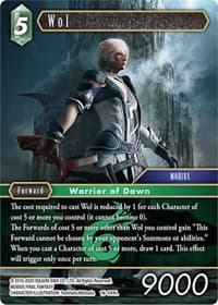 Wol - Emissaries of Light - Final Fantasy TCG card