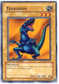 Trakodon - McDonald's Promo Series 2 - YuGiOh card