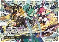 End of the Turn - Changing Diva - WIXOSS card
