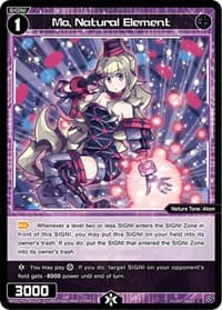 Mo, Natural Element - Changing Diva - WIXOSS card