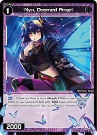 Nyx, Doomed Angel - Changing Diva - WIXOSS card