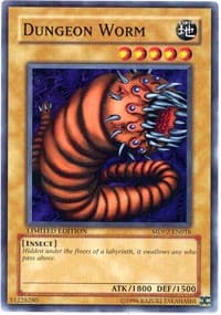 Dungeon Worm - McDonald's Promo Series 2 - YuGiOh card