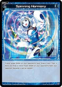 Spinning Harmony - Changing Diva - WIXOSS card