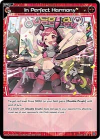 In Perfect Harmony - Changing Diva - WIXOSS card