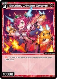 Boudica, Crimson General - Changing Diva - WIXOSS card