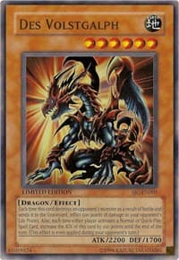 Des Volstgalph - Shonen Jump Championship Series Promos - YuGiOh card