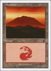 Mountain (343) - Classic Sixth Edition - Magic: The Gathering card