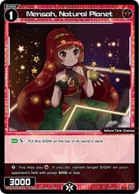 Mensah, Natural Planet - Changing Diva - WIXOSS card