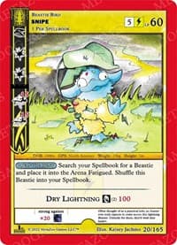 Snipe - Wilderness: First Edition - MetaZoo card
