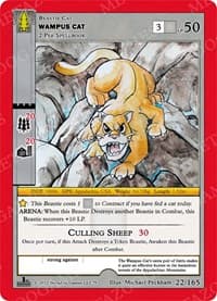 Wampus Cat - Wilderness: First Edition - MetaZoo card