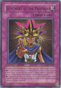 Judgment of the Pharaoh - Shonen Jump Magazine Promos - YuGiOh card