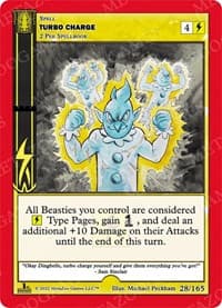 Turbo Charge - Wilderness: First Edition - MetaZoo card