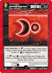 Midnight Lake Sigil - Wilderness: First Edition - MetaZoo card