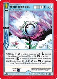 Frozen Spirit Sigil - Wilderness: First Edition - MetaZoo card