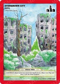 Overgrown City (City) - Wilderness: First Edition - MetaZoo card