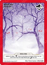 White Out (Snowing) - Wilderness: First Edition - MetaZoo card