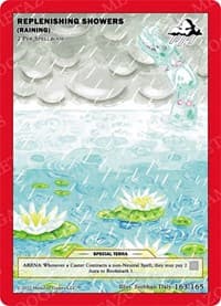 Replenishing Showers (Raining) - Wilderness: First Edition - MetaZoo card
