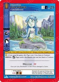 River Mermaid - Wilderness: First Edition - MetaZoo card