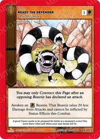 Ready the Defender - Wilderness: First Edition - MetaZoo card