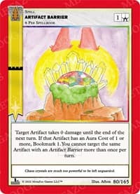 Artifact Barrier - Wilderness: First Edition - MetaZoo card