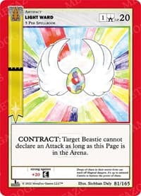 Light Ward - Wilderness: First Edition - MetaZoo card