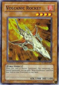 Volcanic Rocket - Sneak Preview Series 3 - YuGiOh card