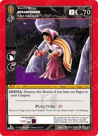Spearfinger - Wilderness: First Edition - MetaZoo card